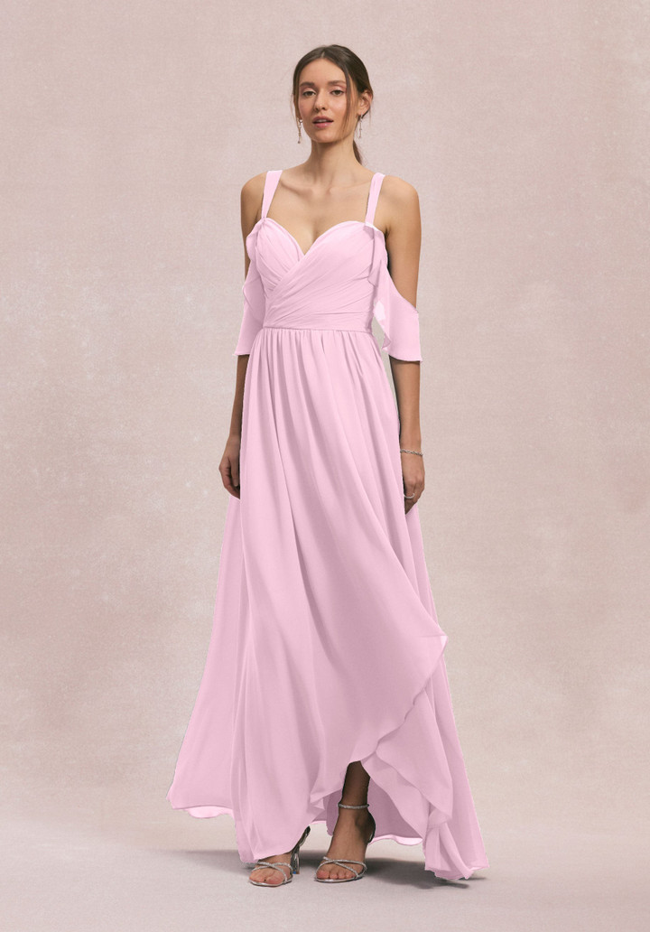 Morilee Bridesmaids 31260 Chiffon Straps Off Shoulder Dress