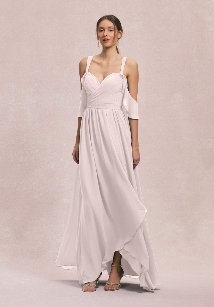 Morilee Bridesmaids 31260 Chiffon Straps Off Shoulder Dress
