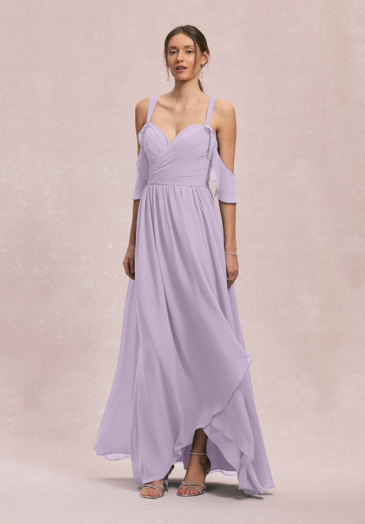 Morilee Bridesmaids 31260 Chiffon Straps Off Shoulder Dress