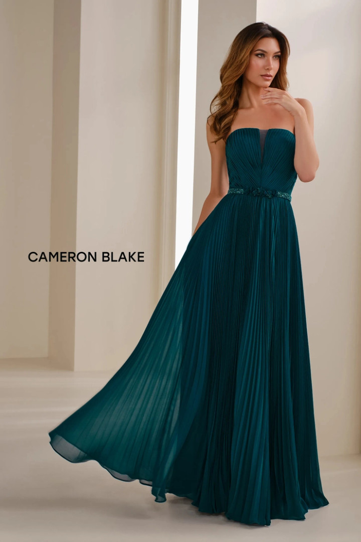 Cameron Blake by Mon Cheri CB903 Chiffon Strapless Dress