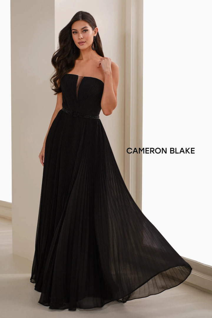 Cameron Blake by Mon Cheri CB903 Chiffon Strapless Dress