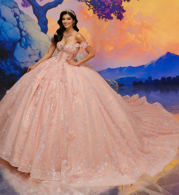 Princesa by Ariana Vara PR30206 Tulle Off-Shoulder Ball Gown
