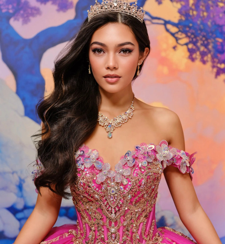 Princesa by Ariana Vara PR30207 Tulle Off-Shoulder Ball Gown