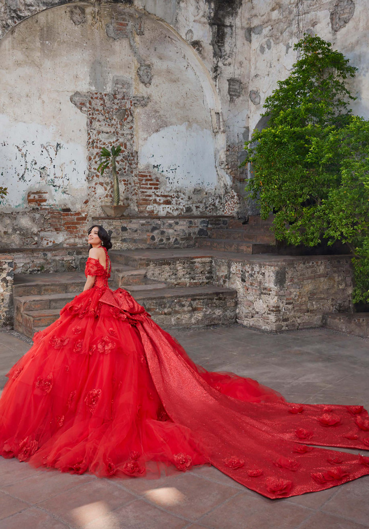 Morilee 89538 Off The Shoulder Vizcaya Quinceanera Ball Gown