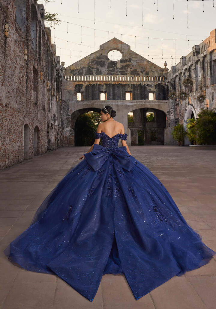 Morilee 89546 Glitter Tulle Vizcaya Quinceanera Ball Gown