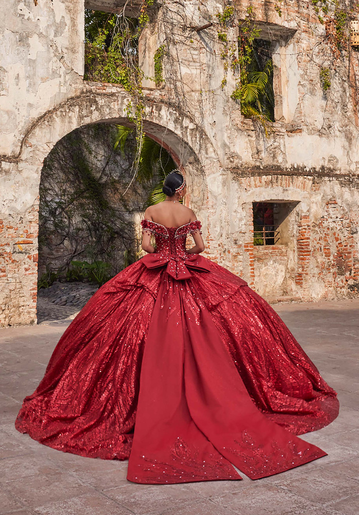 Morilee 89547 Glitter Tulle Vizcaya Quinceanera Ball Gown