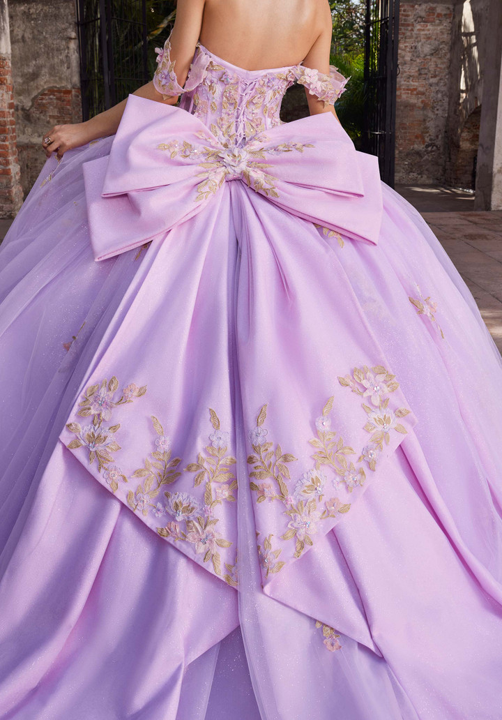 Morilee 89550 Glitter Tulle Vizcaya Quinceanera Ball Gown