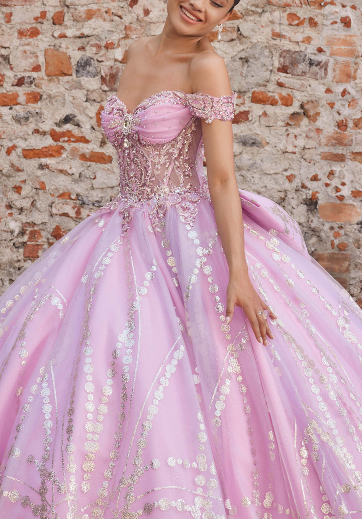 Morilee 89557 Off The Shoulder Vizcaya Quinceanera Ball Gown
