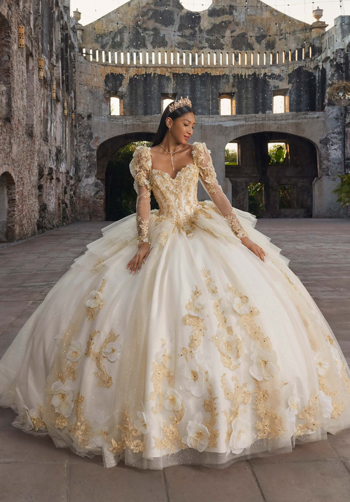 Morilee 89558 Sweetheart Neck Vizcaya Quinceanera Ball Gown