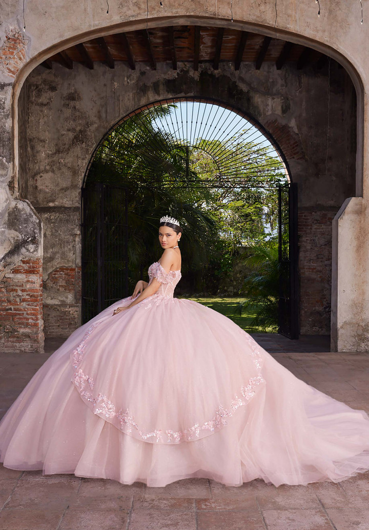Morilee 89561 Off The Shoulder Vizcaya Quinceanera Ball Gown
