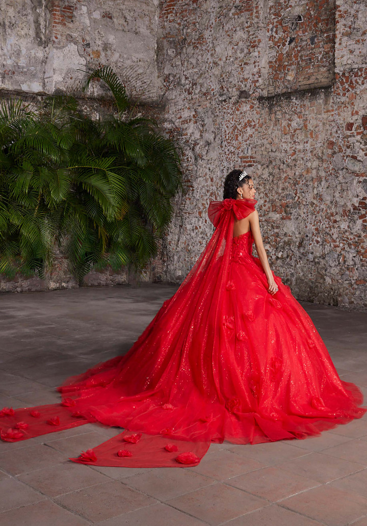 Morilee 89562 Glitter Tulle Vizcaya Quinceanera Ball Gown