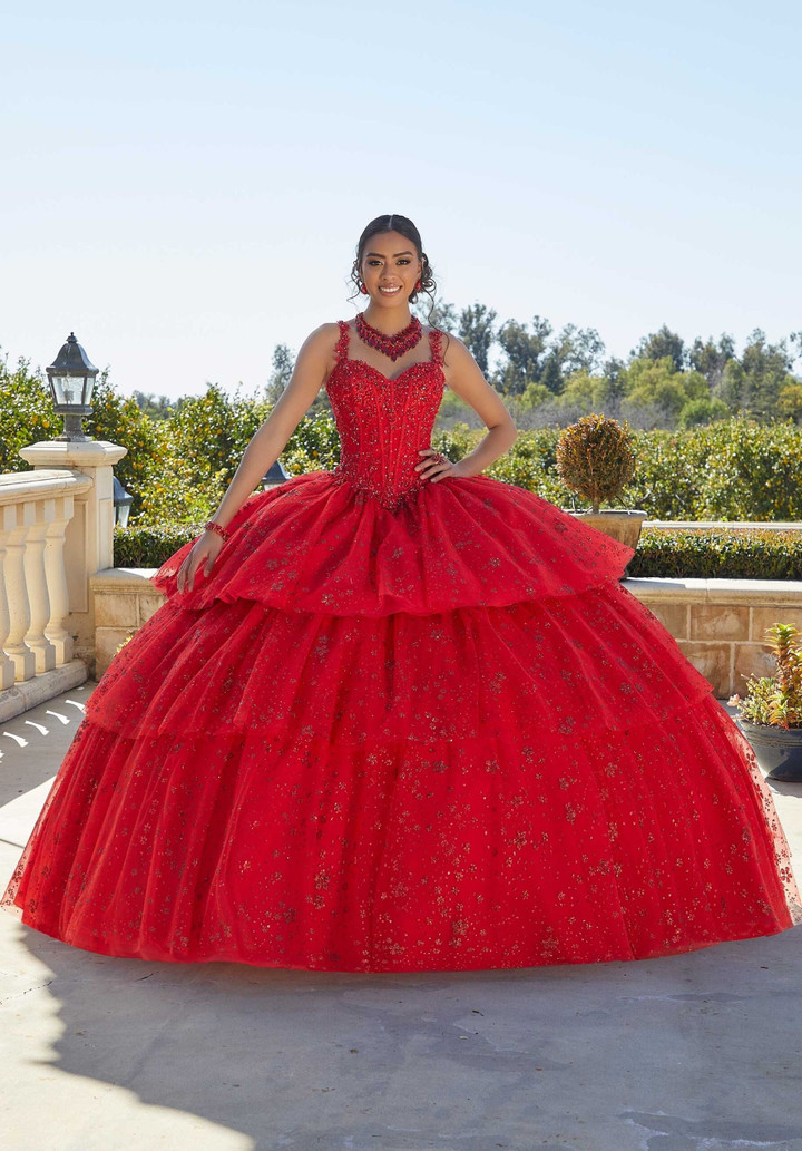 Morilee 89428 Sweetheart Neck Vizcaya Quinceanera Ball Gown