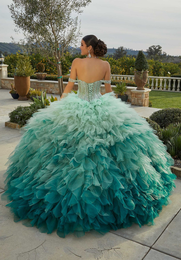 Morilee 89438 Off The Shoulder Vizcaya Quinceanera Ball Gown