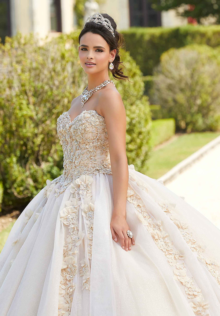Morilee 89301 Off The Shoulder Vizcaya Quinceanera Ball Gown
