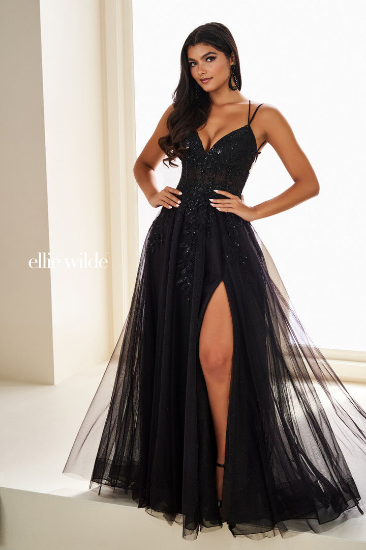 Ellie Wilde by Mon Cheri EW37212 Beaded Sleeveless Dress Ellie Wilde by Mon Cheri EW37212 Beaded Sleeveless Dress