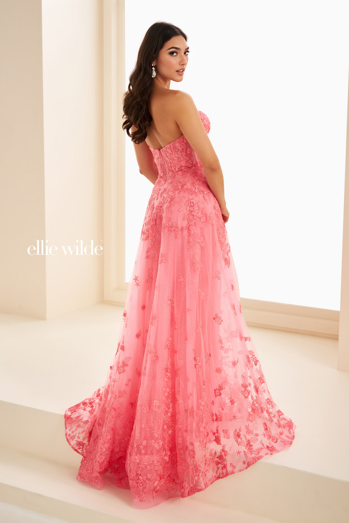 Ellie Wilde by Mon Cheri EW37225 Sweetheart Strapless Dress Ellie Wilde by Mon Cheri EW37225 Sweetheart Strapless Dress