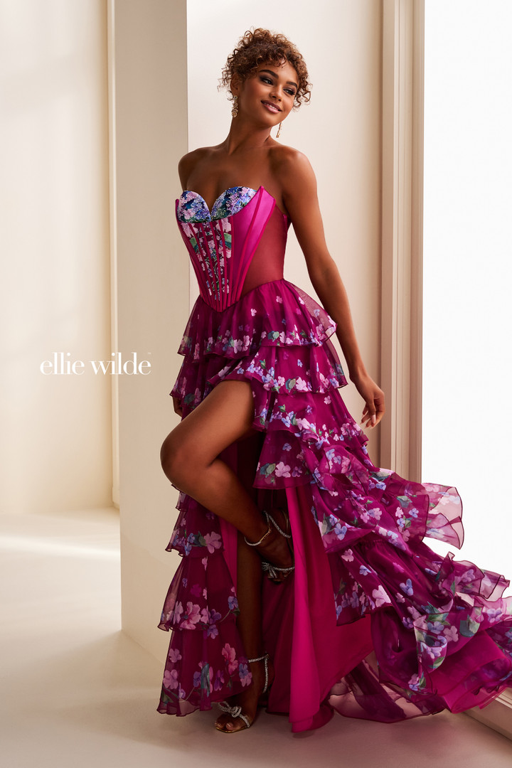 Ellie Wilde by Mon Cheri EW37001 Sweetheart Strapless Dress Ellie Wilde by Mon Cheri EW37001 Sweetheart Strapless Dress