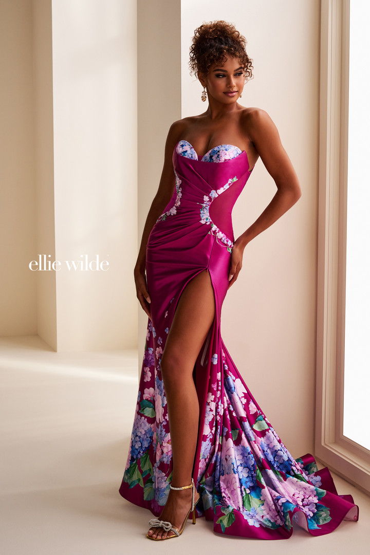 Ellie Wilde by Mon Cheri EW37002 Sweetheart Strapless Dress
