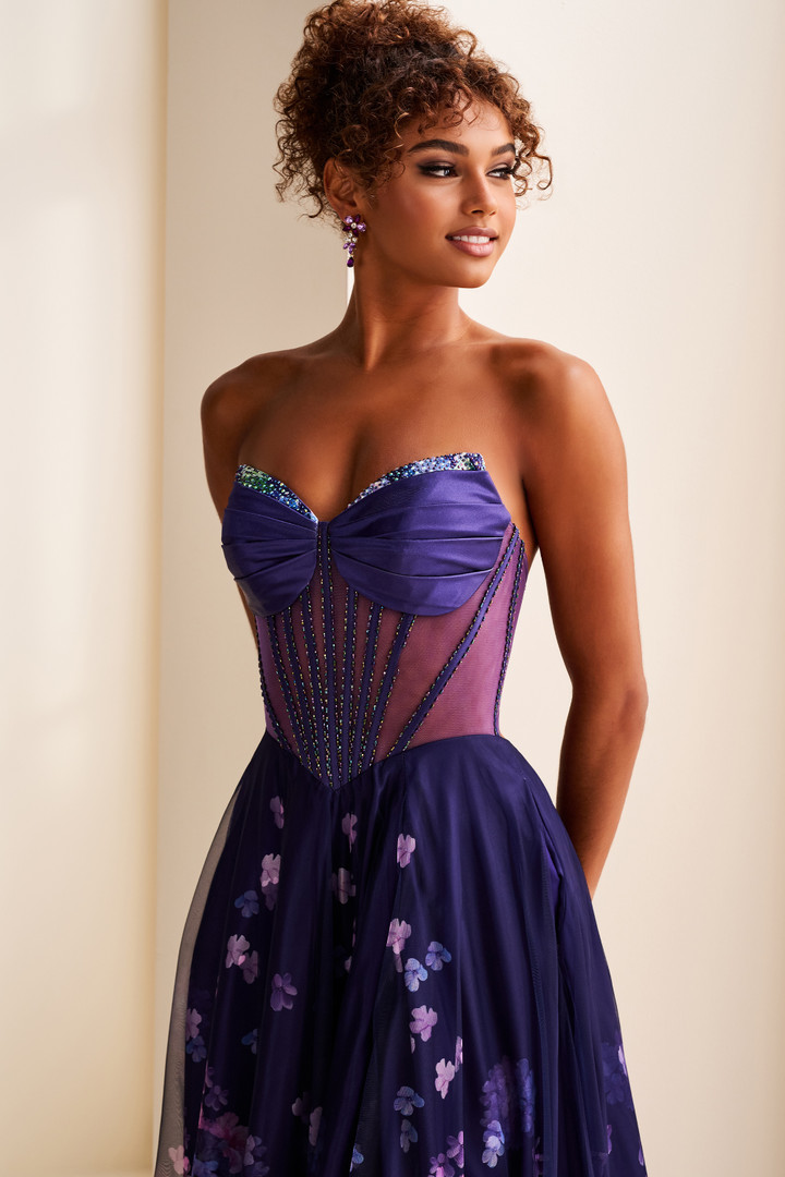 Ellie Wilde by Mon Cheri EW37003 Sweetheart Strapless Dress Ellie Wilde by Mon Cheri EW37003 Sweetheart Strapless Dress