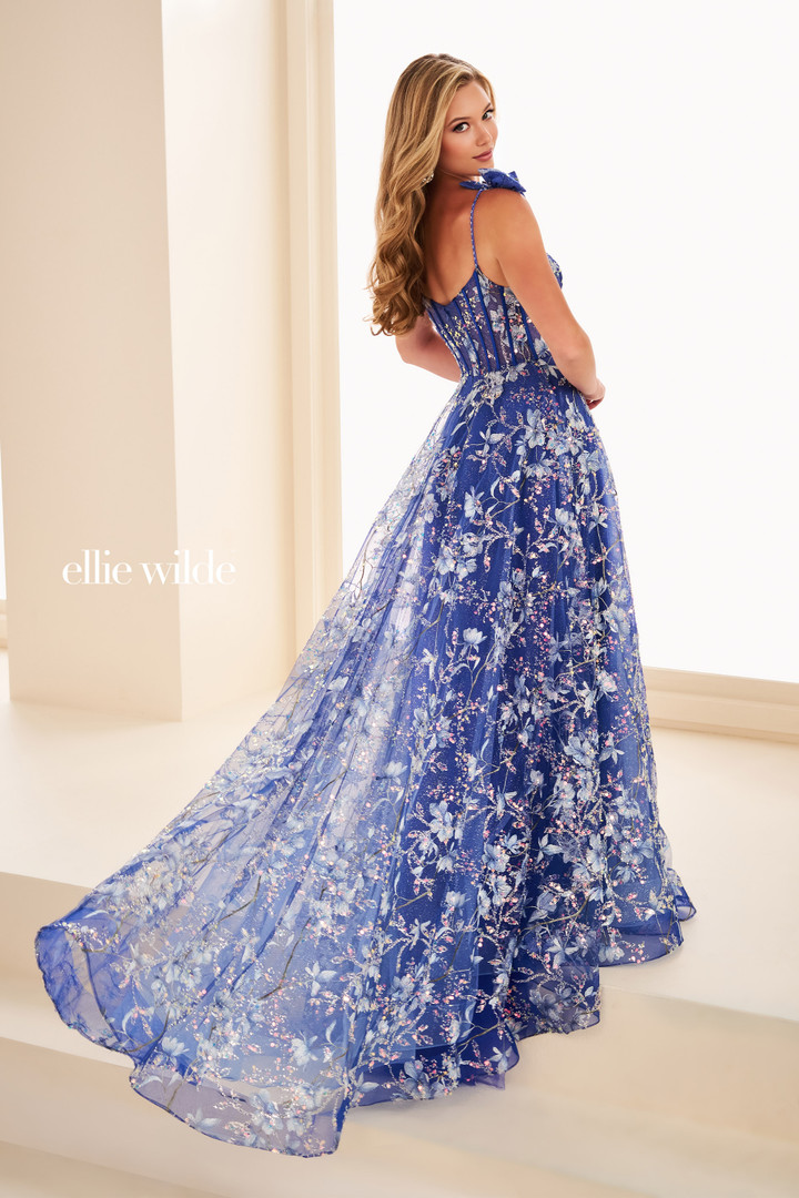 Ellie Wilde by Mon Cheri EW37020 Embroidered Tulle Gown Ellie Wilde by Mon Cheri EW37020 Embroidered Tulle Gown