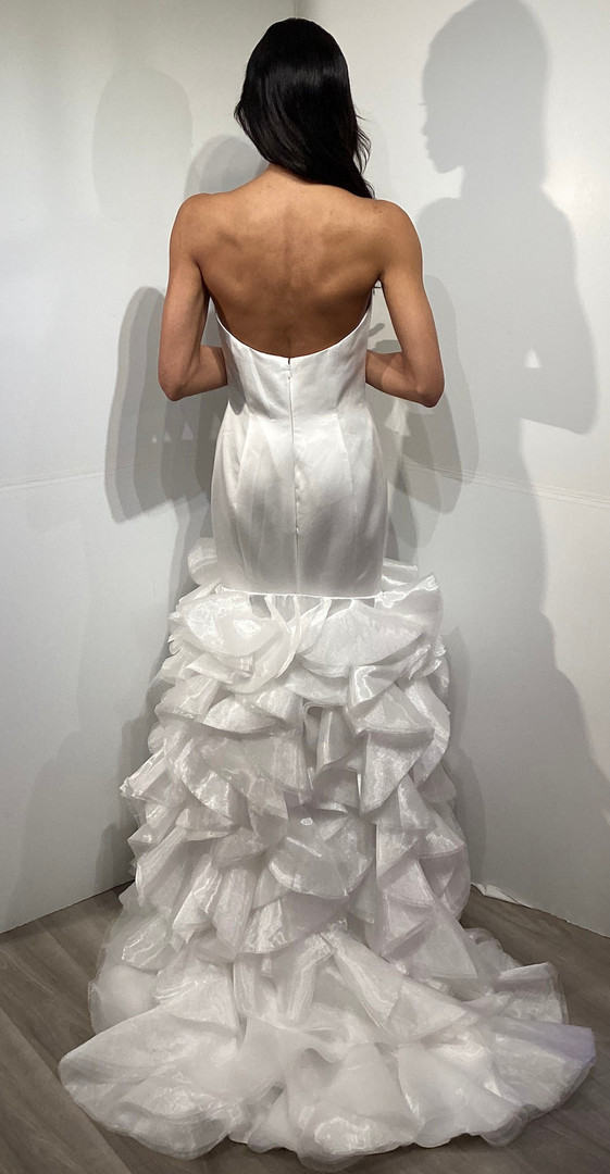 Jovani 47098 Scoop Neckline Strapless Fitted Evening Gown