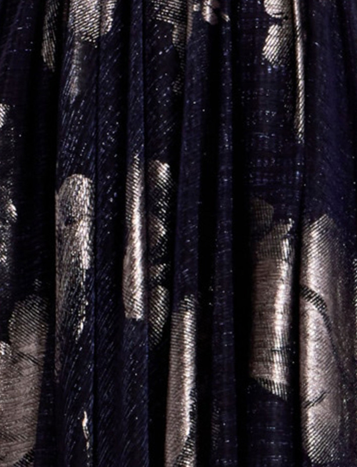 Jovani 44374 Plunging Neckline Flutter Short Sleeve Gown