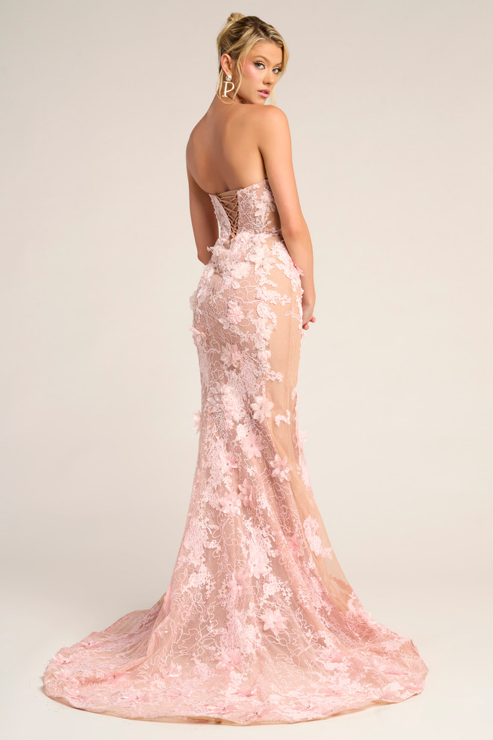 Portia and Scarlett PS26248 Lace Sweetheart Strapless Dress