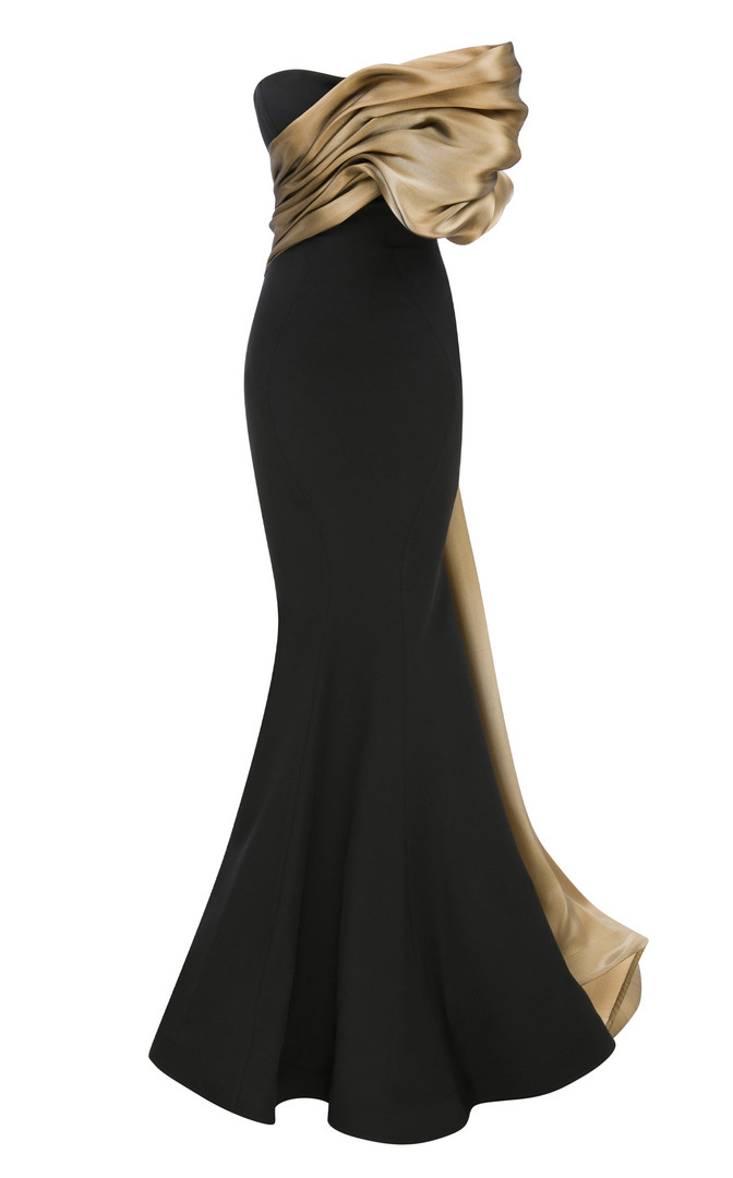 MNM Couture N0559 Rayon Crepe Sweetheart Neckline Long Gown