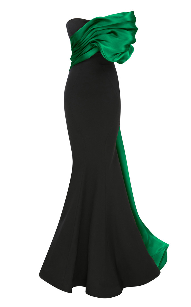 MNM Couture N0559 Rayon Crepe Sweetheart Neckline Long Gown