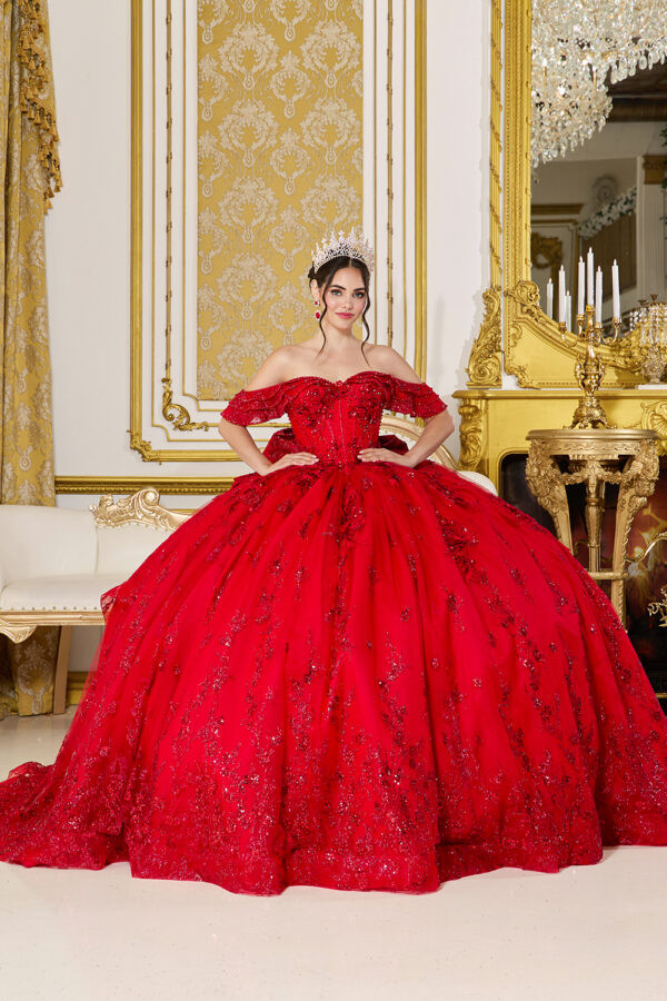 Dancing Queen 5146 Off-Shoulder Sweetheart Quinceneara Dress