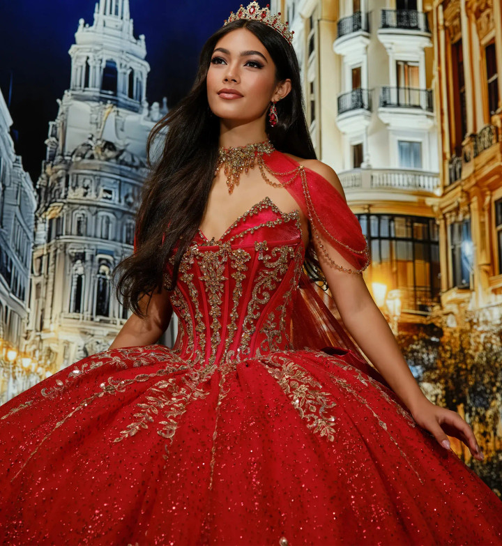 Princesa by Ariana Vara PR30222 Double-Tier Sweetheart Gown