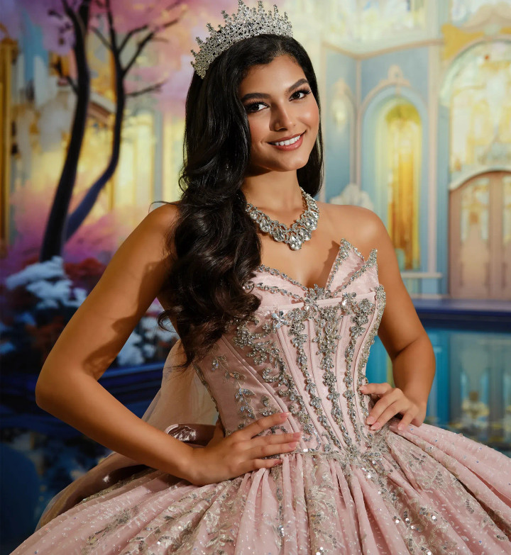 Princesa by Ariana Vara PR30222 Double-Tier Sweetheart Gown