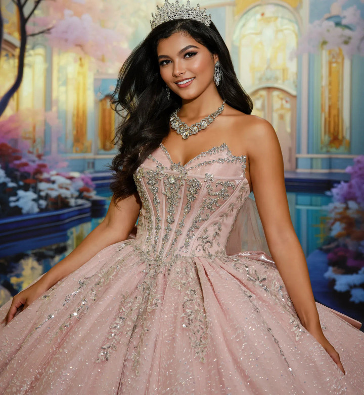 Princesa by Ariana Vara PR30222 Double-Tier Sweetheart Gown