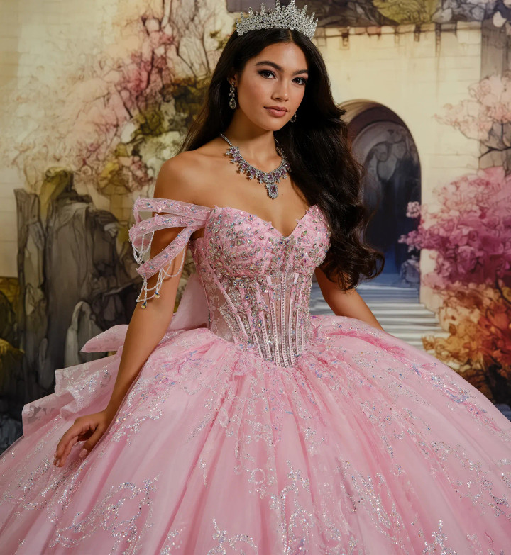 Princesa by Ariana Vara PR30228 Cracked Ice Sweetheart Gown