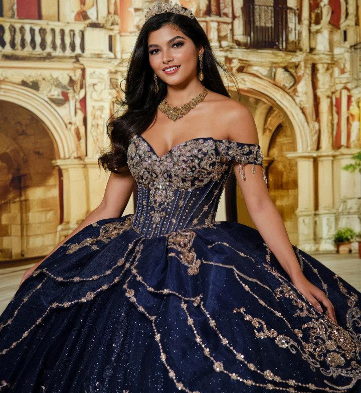Princesa by Ariana Vara PR30230 Crinoline Off-Shoulder Gown