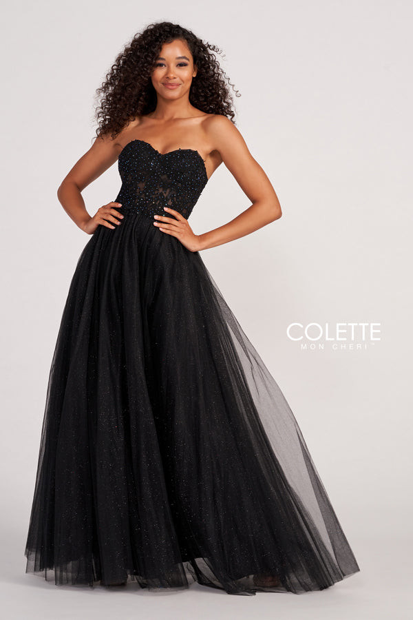 Colette by Daphne CL2083 Sweetheart Neck Strapless Dress