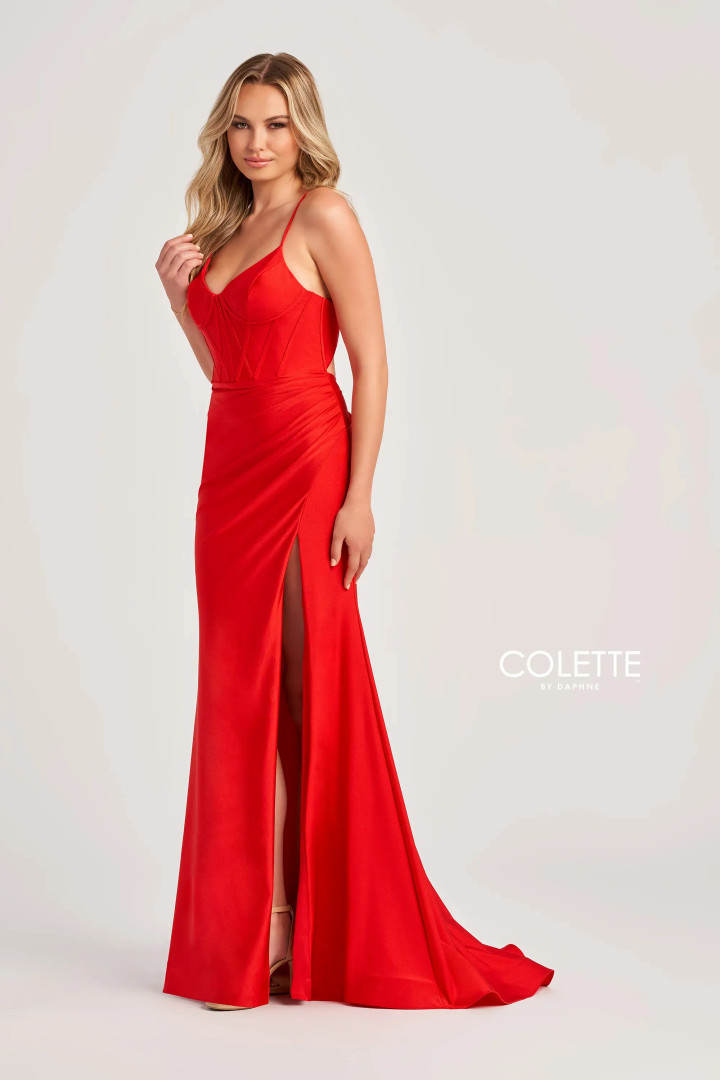 Colette by Daphne CL5111 Stretch Spandex Jersey Sheath Dress