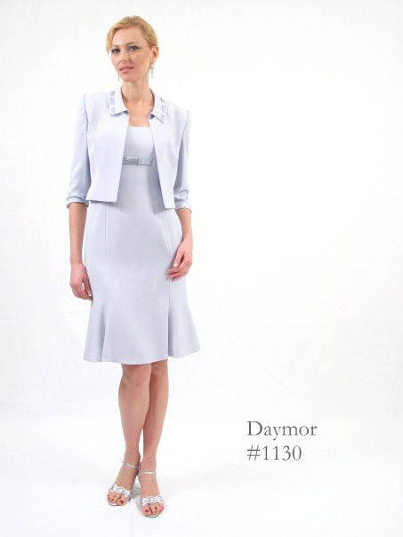 Alexander by Daymor 1130 Short Two-piece Jacket Dress