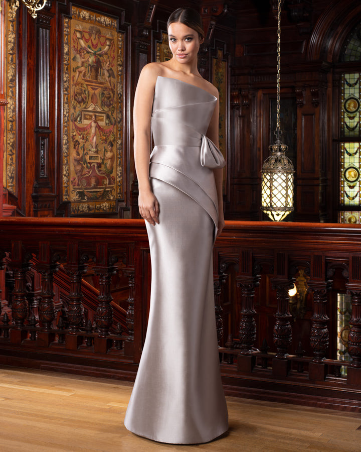 Alexander by Daymor 1558 High-quality Satin Strapless Gown