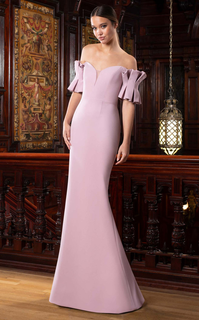 Alexander by Daymor 1569 Sweetheart Neck Off-shoulder Dress