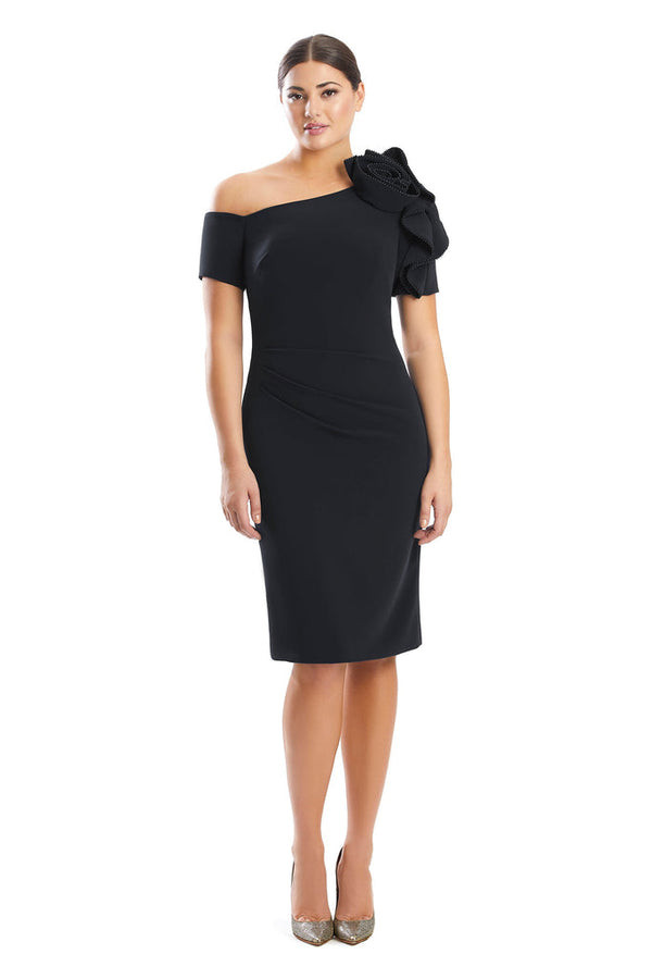 Alexander by Daymor 1762SHORTS23 Fitted Knee Length Dress