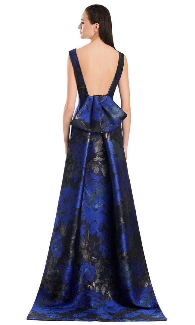 Alexander by Daymor 3043DS25 Floral Prints Overskirt Gown