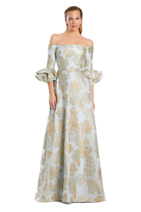 Alexander by Daymor 3092S25 Jacquard Printed Pocket Dress