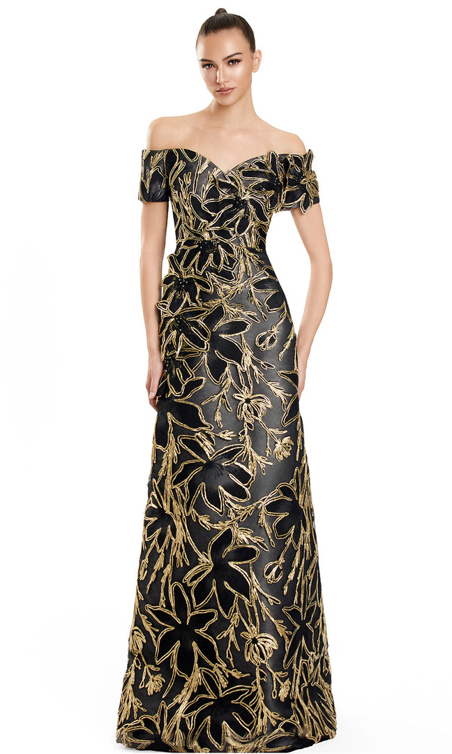 Alexander by Daymor 3100F25 Floral Embellishments Long Gown