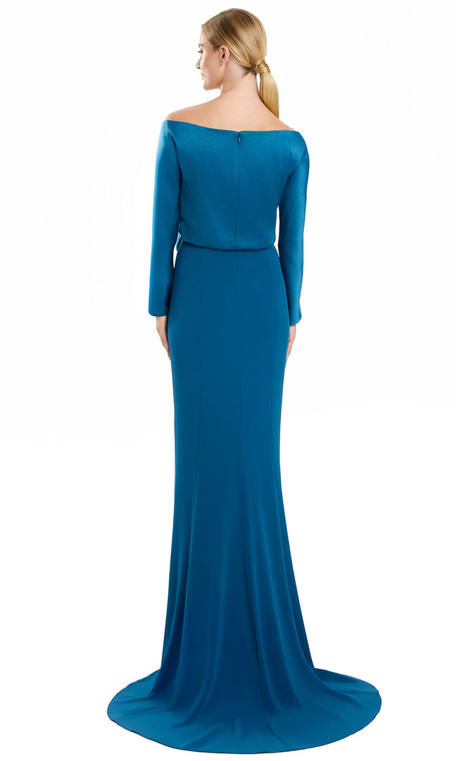 Alexander by Daymor 3133F25 Off Shoulder Long Sleeve Gown