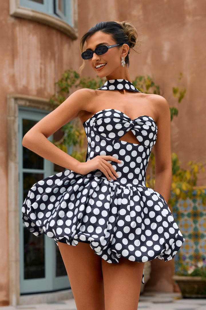 Portia and Scarlett XO204 Polyester Strapless Mini Dress