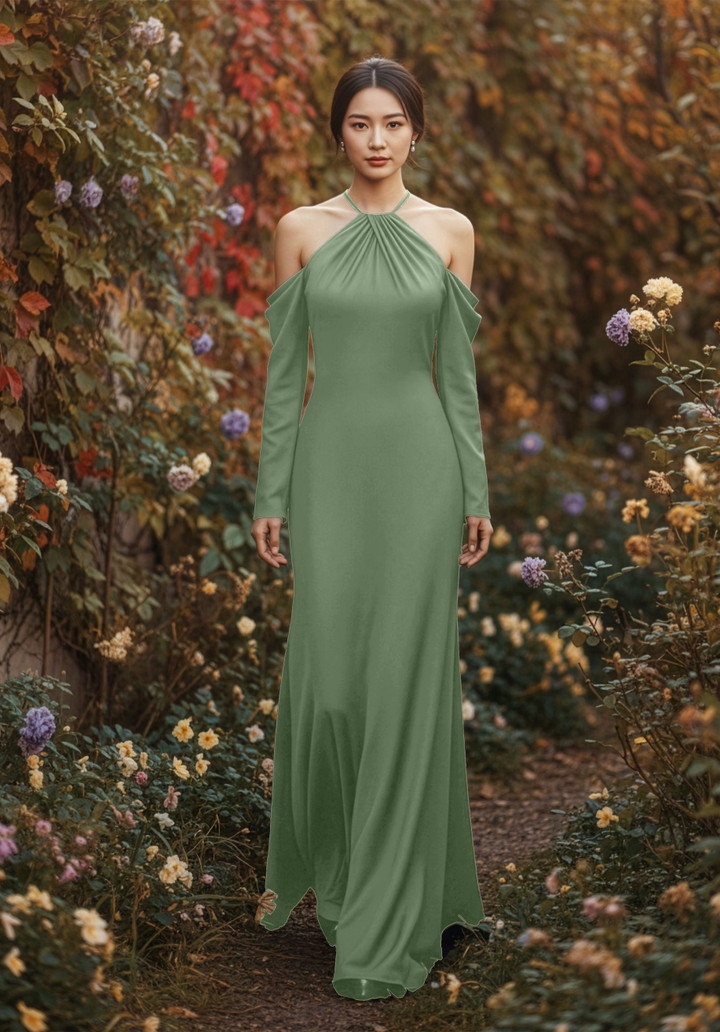 luxe satin bridesmaid dresses Blake Luxe Satin One Shoulder Bridesmaid Dress