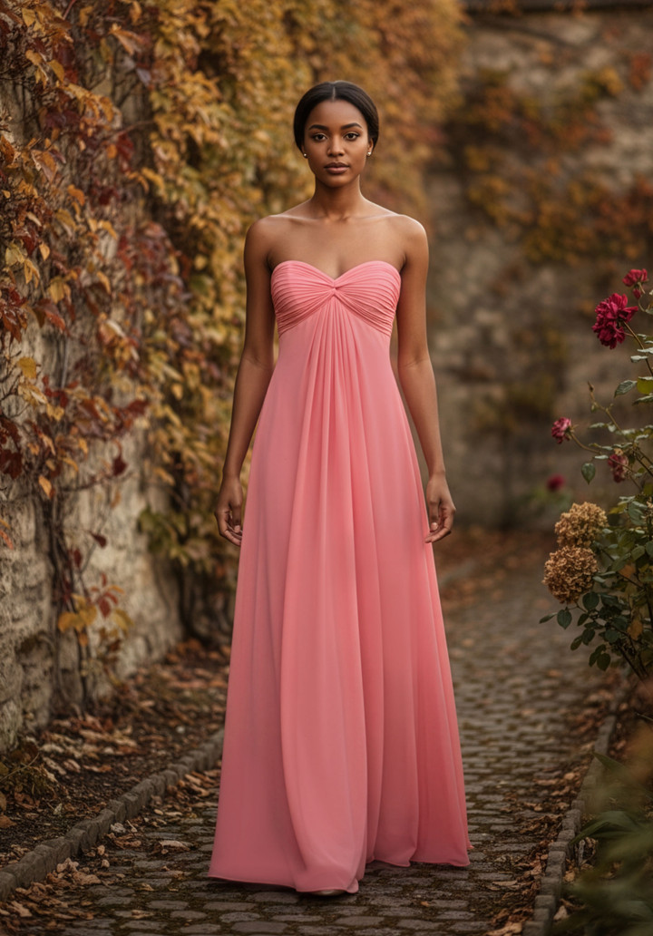 Morilee Bridesmaid 3030038 Chiffon Sweetheart Neck Dress