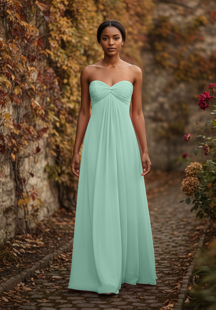 Morilee Bridesmaid 3030038 Chiffon Sweetheart Neck Dress