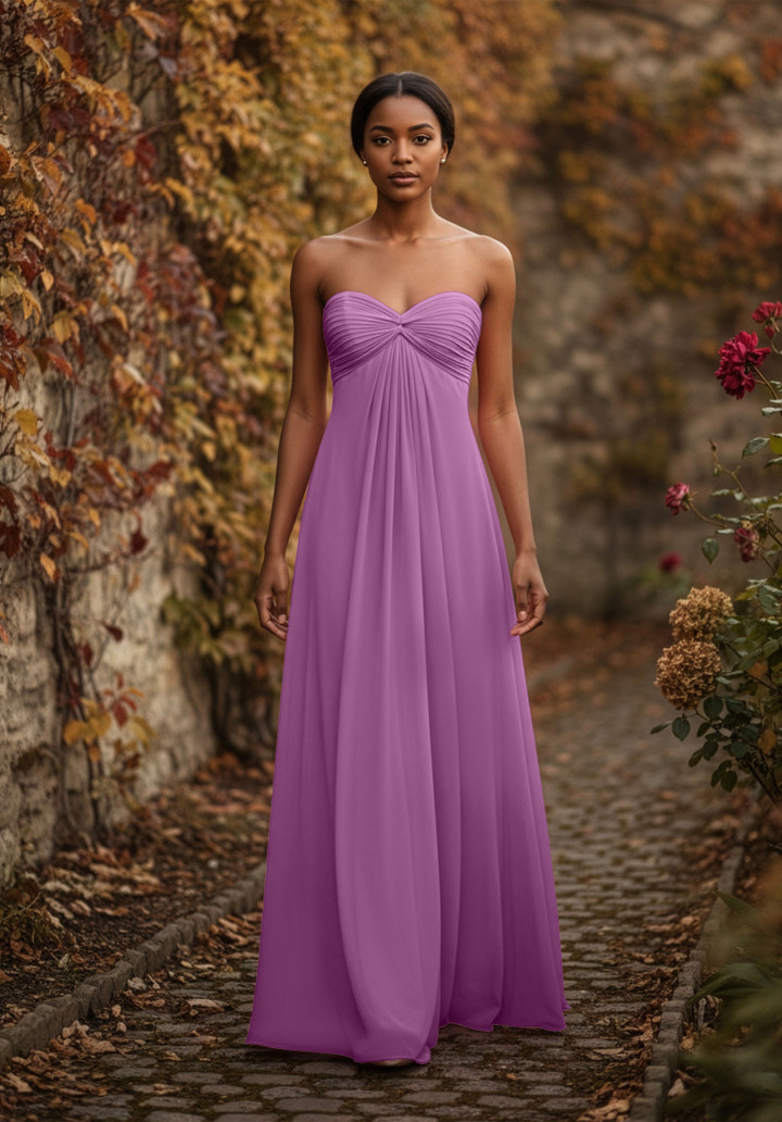 Morilee Bridesmaid 3030038 Chiffon Sweetheart Neck Dress